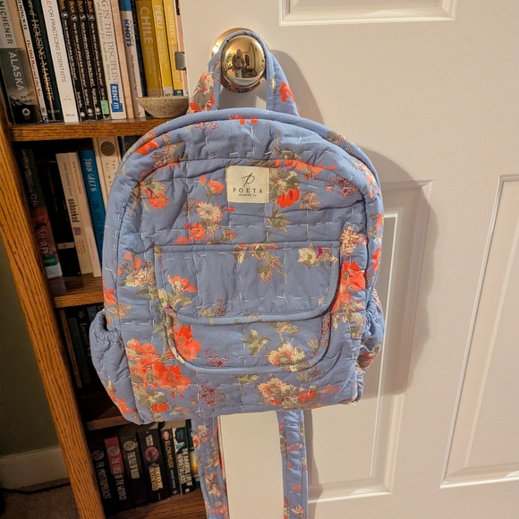 poeta Handbags - Poeta Cotton Backpack